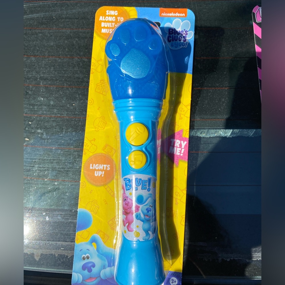 Blue’s Clues And You Sing Along Microphone With Built In Music
